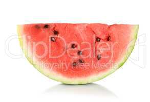 Ripe juicy watermelon isolated