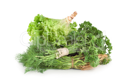 Parsley and other green