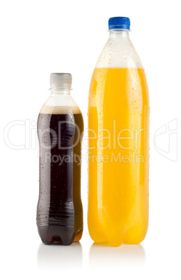 Two bottles of soda