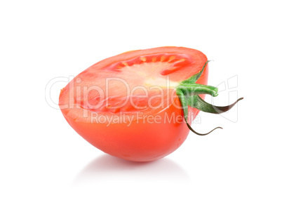 One red tomato