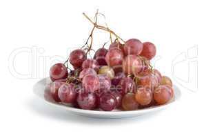 Grapes in a plate