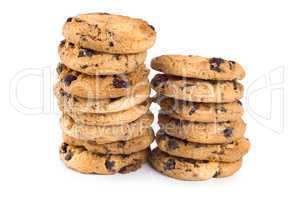 Two stacks cookies