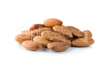 Handful almond