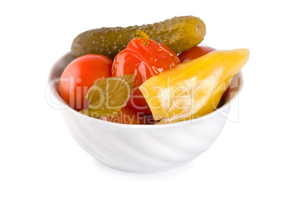 Pickled red tomatoes