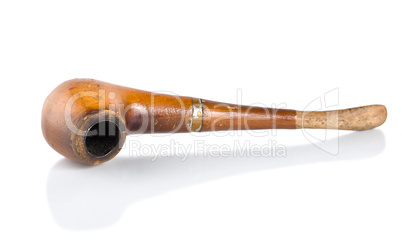 Brown smoking pipe