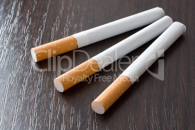 Cigarettes on the table