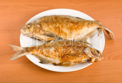 Fried bream