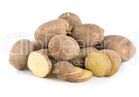 Pile of potatoes