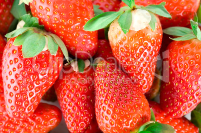 Mouthwatering strawberries