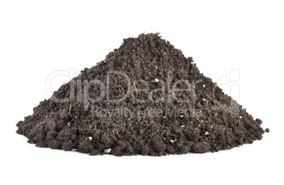 Pile of soil