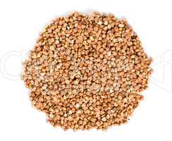Raw buckwheat isolated