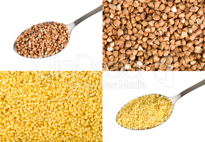 Buckwheat and millet