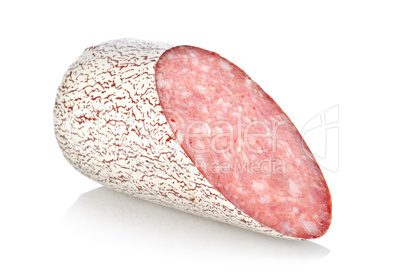 Smoked sausage isolated