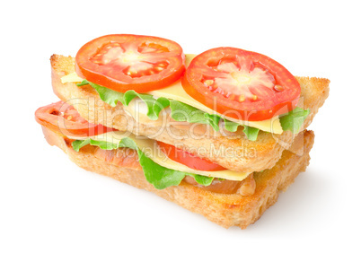 Sandwich with vegetables