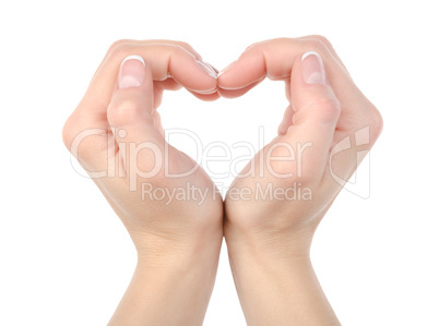 Heart shape isolated