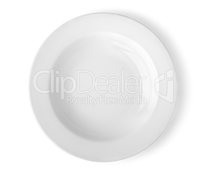 Round plate