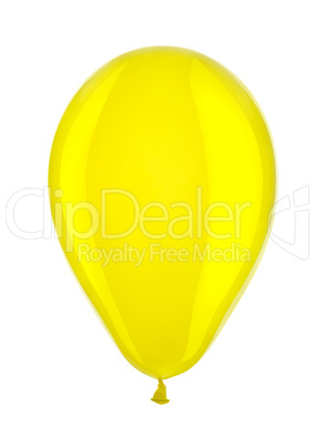 Yellow balloon