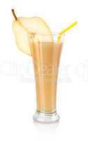 Pear juice isolated
