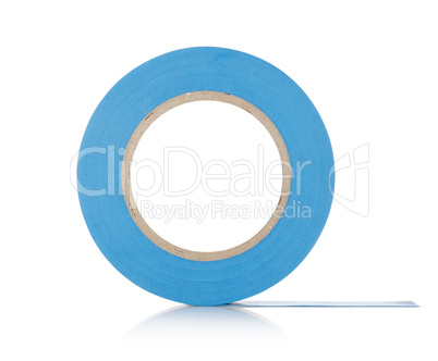 Roll of insulating tape isolated