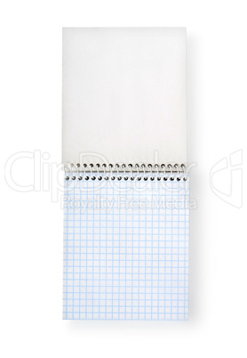 Blank notepad