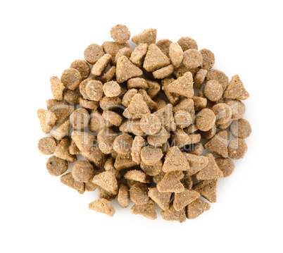 Pet food isolated