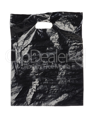 Black plastic bag