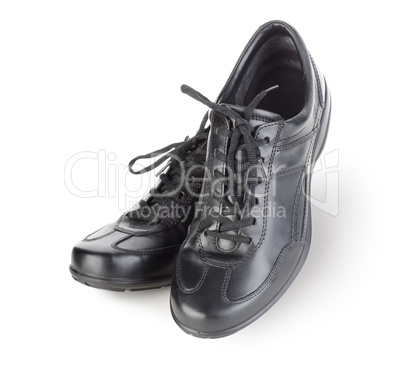 Black mens shoes