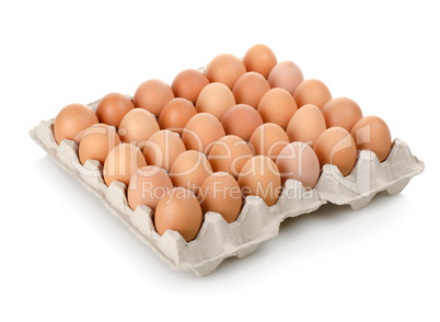 Eggs in a carton