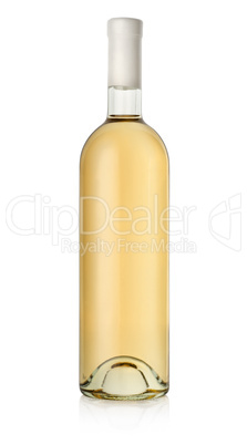 Bottle of white wine