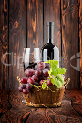 Wine and grapes