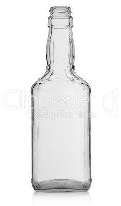 Whiskey bottle isolated