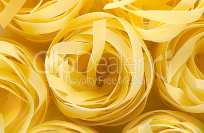 Background pasta tagliatelle