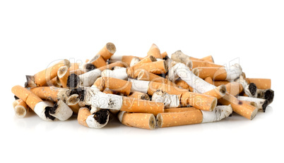 Cigarette butts