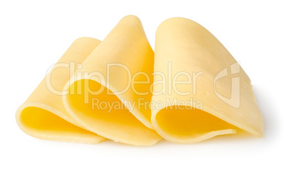 Slices of cheese Slices of cheese