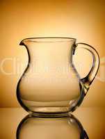 Pitcher on a gold background