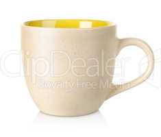 Yellow cup