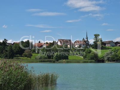 Village Seegraeben in the summer