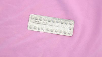 Contraceptive pill packet