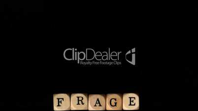 Frage dice falling together