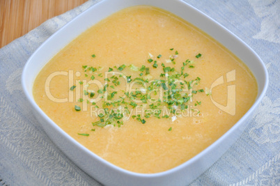 Gemüse Cremesuppe