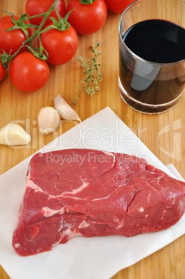 Rohes Rinderfilet