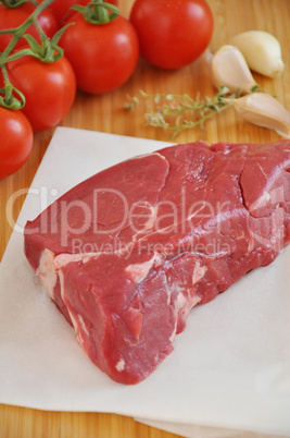 Rohes Rinderfilet