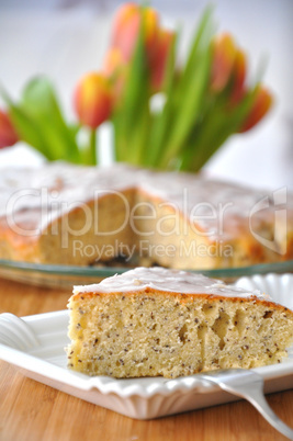 Zitronen Mohn Kuchen