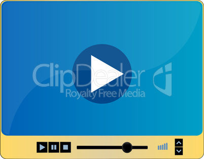 Video media player interface