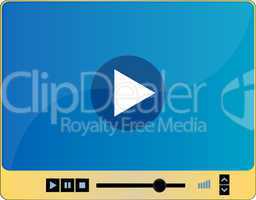 Video media player interface