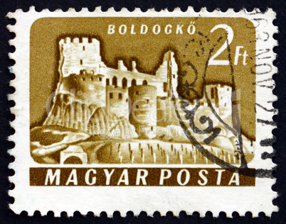 Postage stamp Hungary 1961 Boldogko Castle