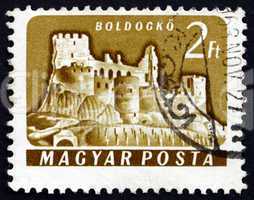 Postage stamp Hungary 1961 Boldogko Castle