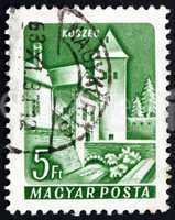 Postage stamp Hungary 1964 Castle of Koszeg