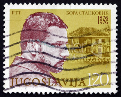 Postage stamp Yugoslavia 1976 Bora Stankovic, Writer