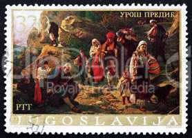 Postage stamp Yugoslavia 1976 Herzegovinian Fugitives, by Uros P